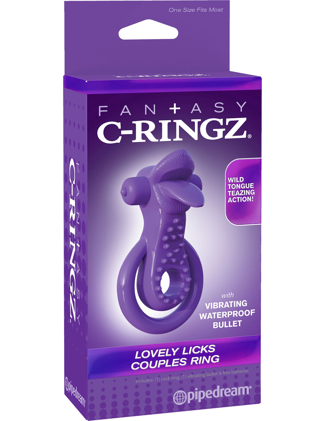 Fantasy C-Ringz  Lovery Licks Couple Ring