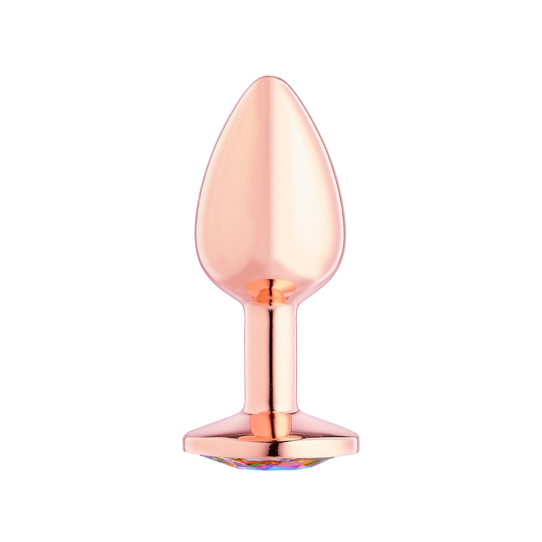 Cloud 9 Novelties Gems Rosy Gold Anal Plug - Small