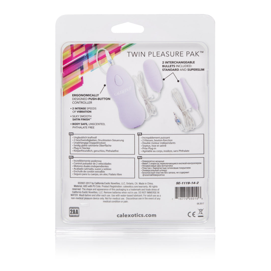 Twin Pleasure Pak - Purple