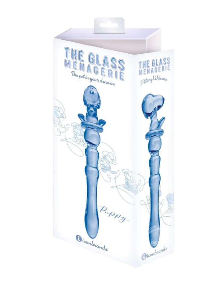 Glass Menagerie - Puppy Dildo - Blue