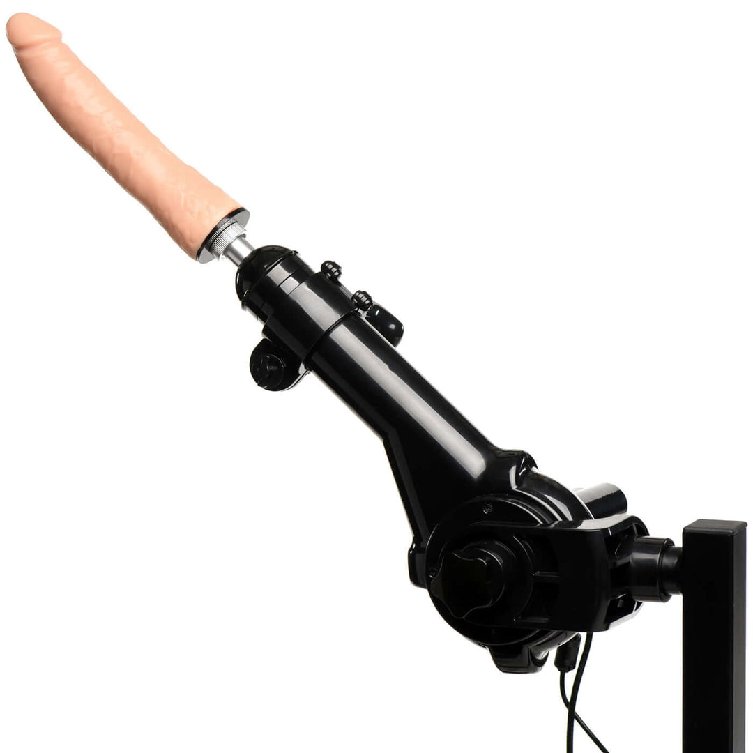 Obedience Bench With Sex Machine - Black