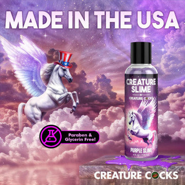 4oz Creature Slime Purple Slime Water-Based - Lubricant