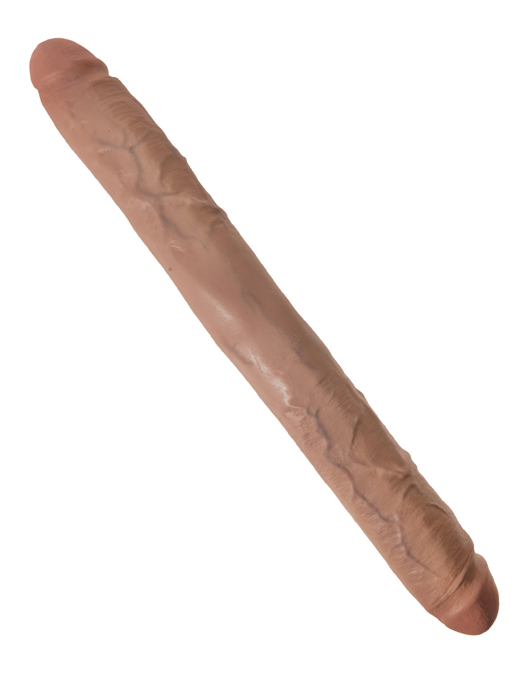 King Cock  16 Inch Thick Double Dildo - Tan