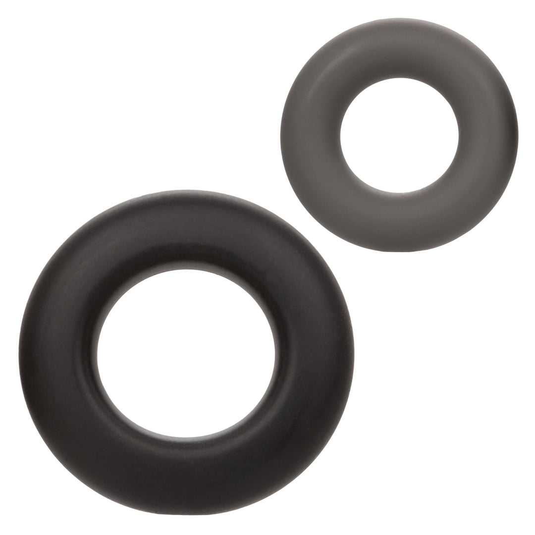 Alpha Liquid Silicone Prolong Set of 2 - Black/gray