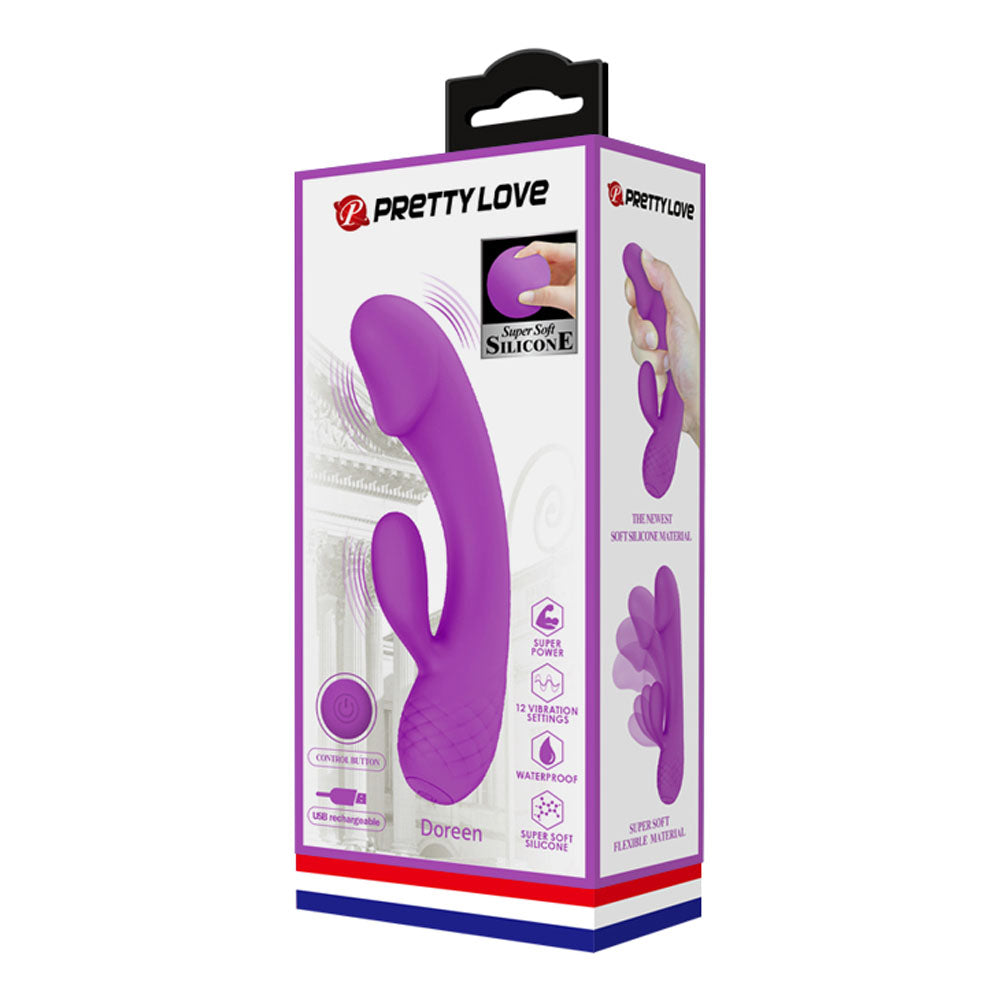 Pretty Love Doreen Rechargeable G-Spot Rabbit Vibrator