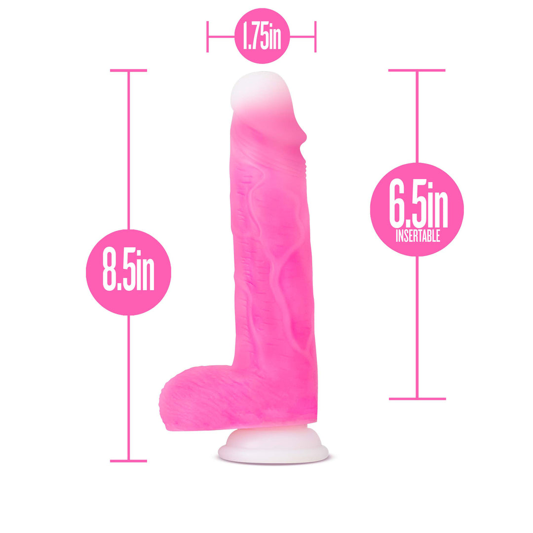 Neo Elite - Roxy - 8 Inch Gyrating Dildo - Pink