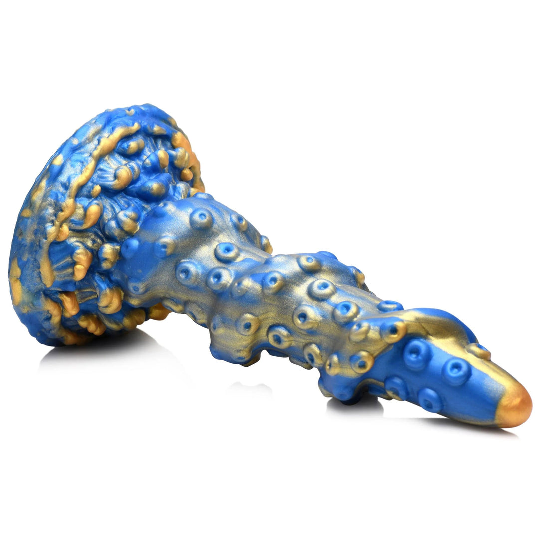 Lord Kraken Tentacled Silicone Dildo - Blue