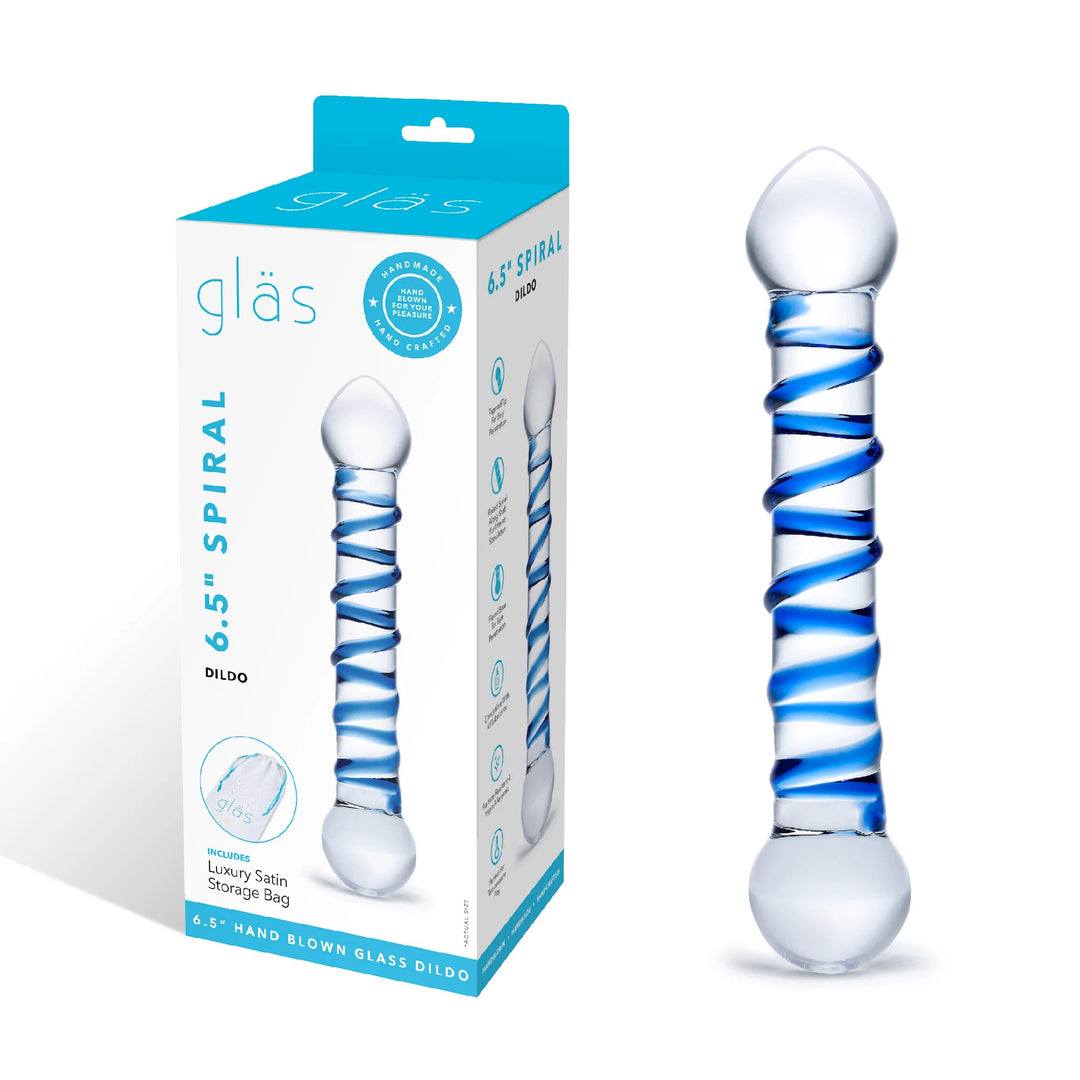 6.5 Inch Spiral Dildo