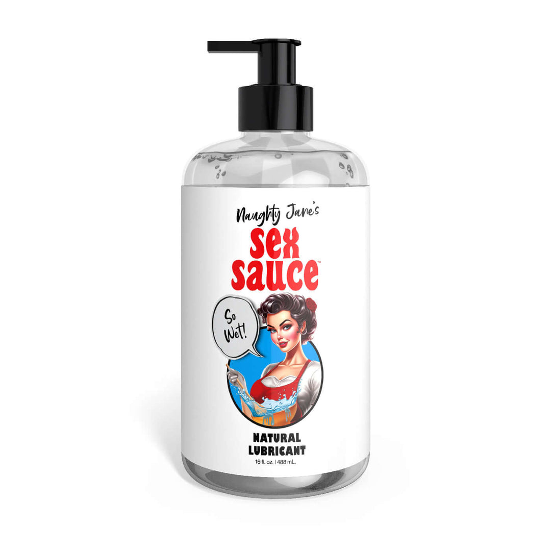 Naughty Jane's Sex Sauce Natural Lubricant 16oz