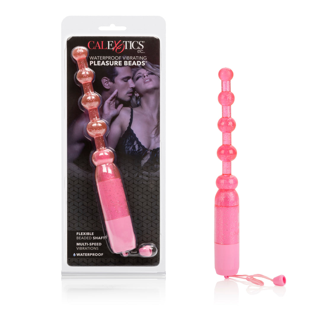 Vibrating Pleasure Beads - Pink