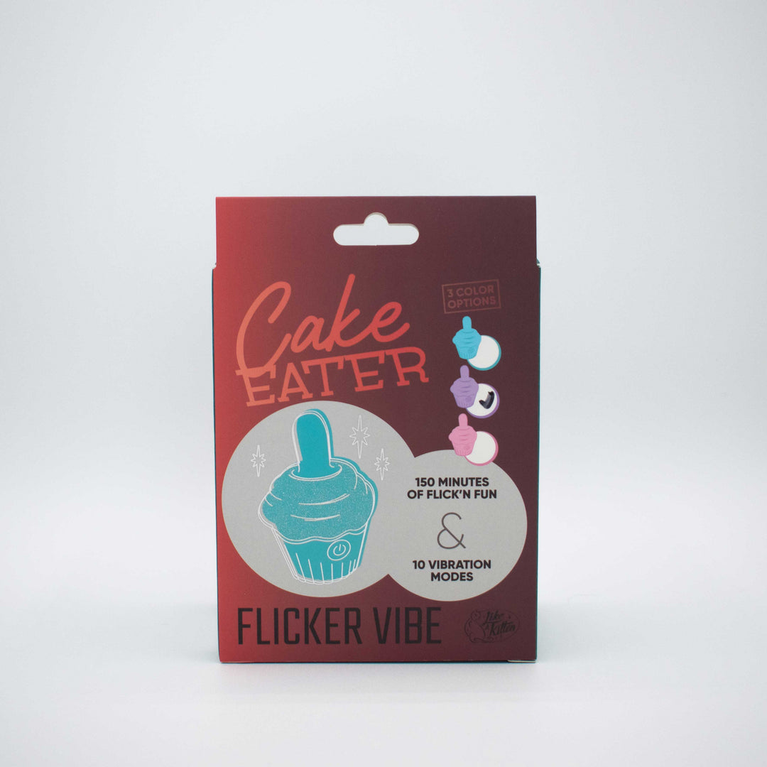 Cake Eater Clit Flicker Stimulator - Purple