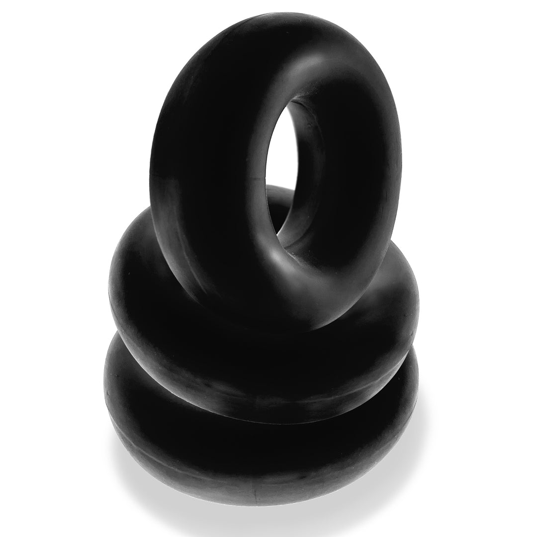 Fat Willy 3-Pack Jumbo C-Rings - Black