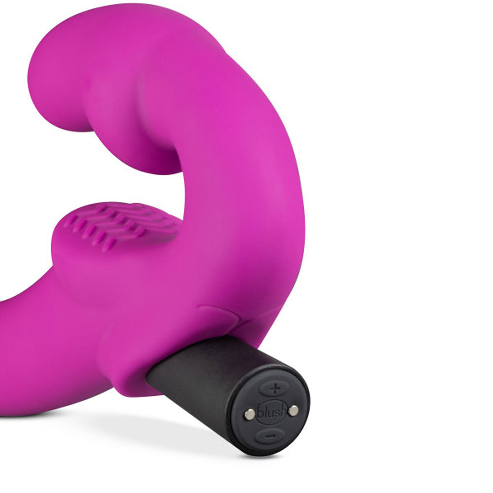 Temptasia - Estella - Strapless Silicone Dildo -  Pink