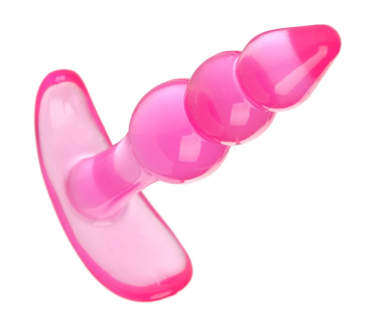 Bubbles Bumpy Starter Anal Plug - Pink