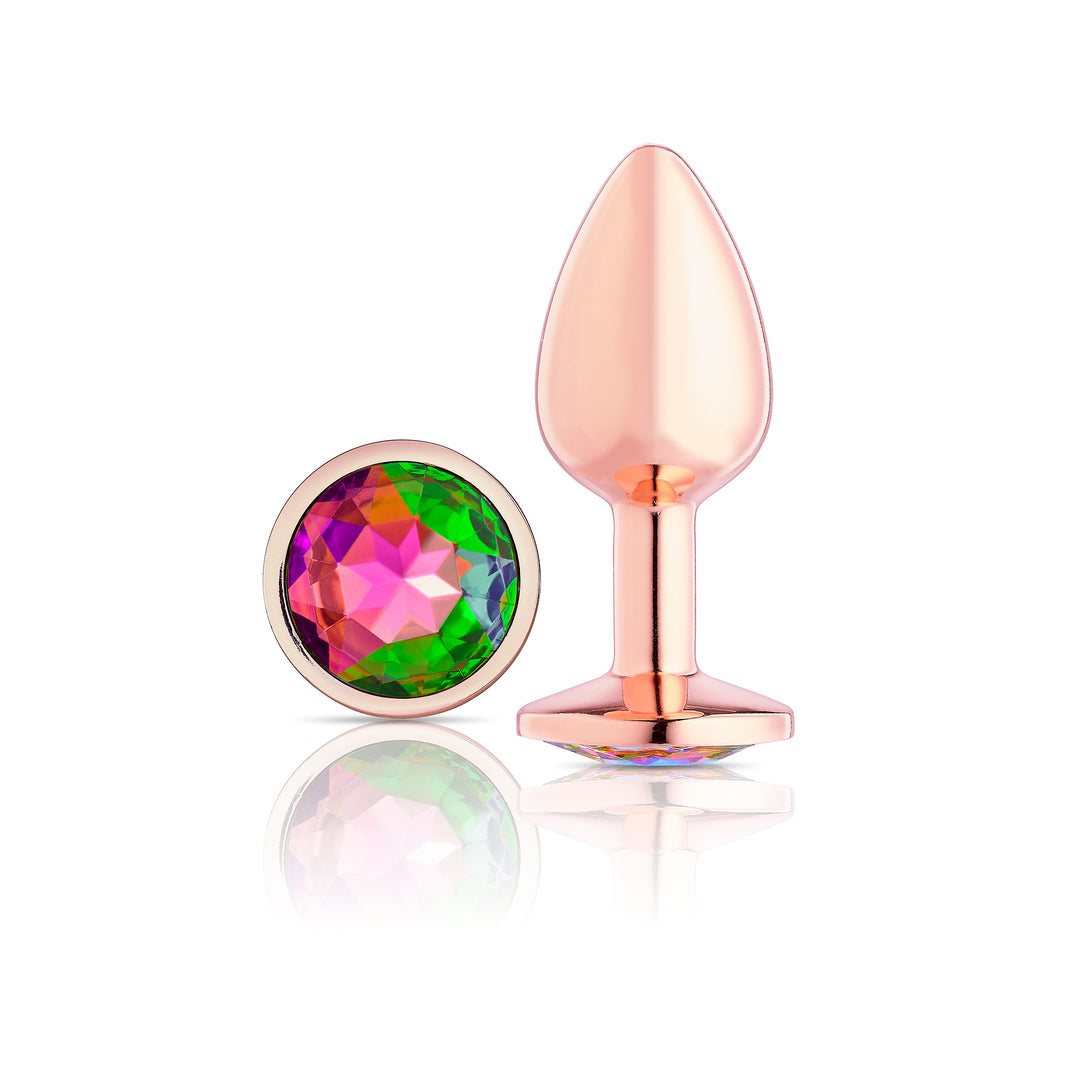 Cloud 9 Novelties Gems Rosy Gold Anal Plug - Small