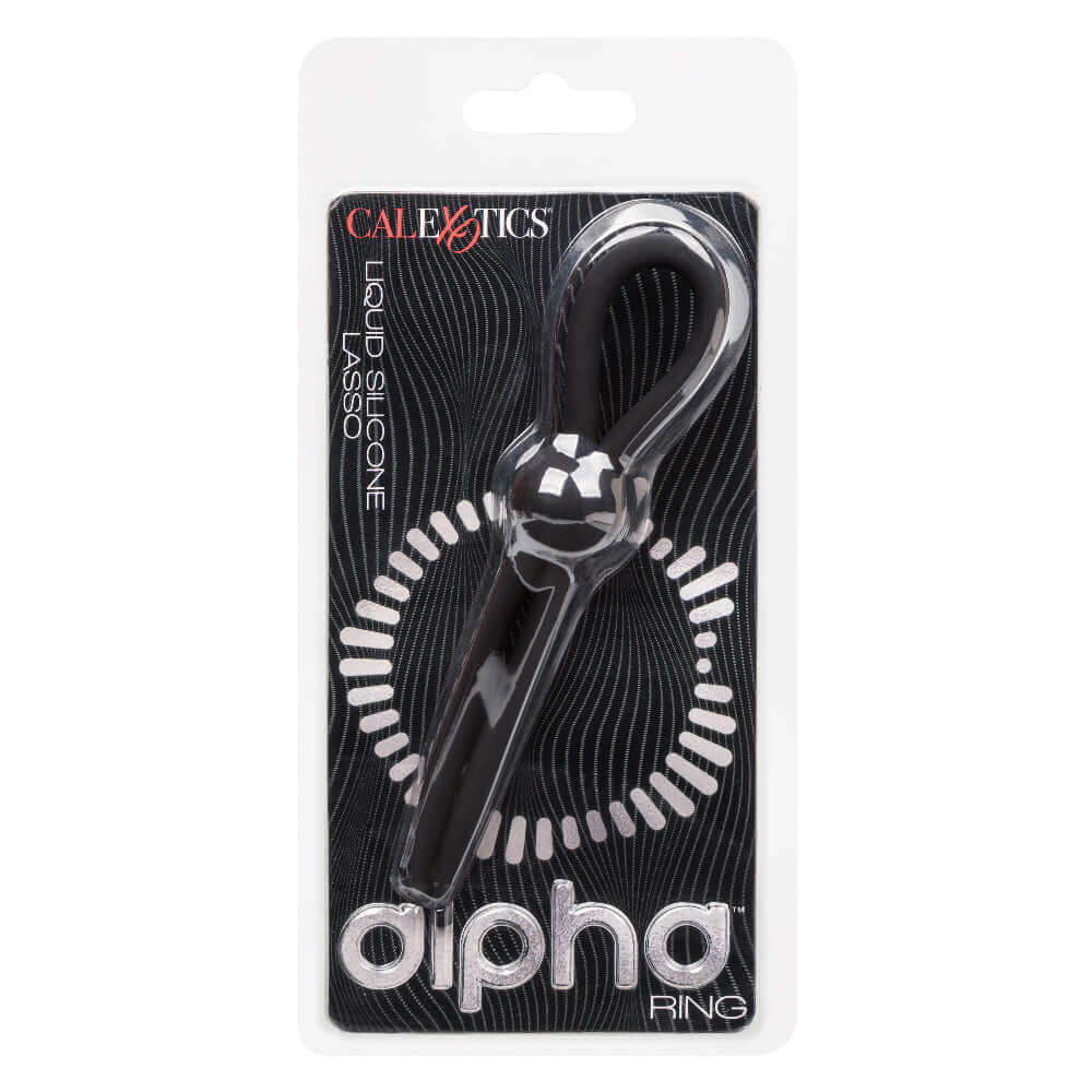 Alpha Liquid Silicone Lasso - Black