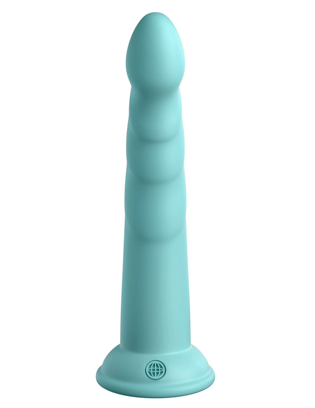 Dillio Platinum - Slim Seven 7 Inch Dildo - Teal