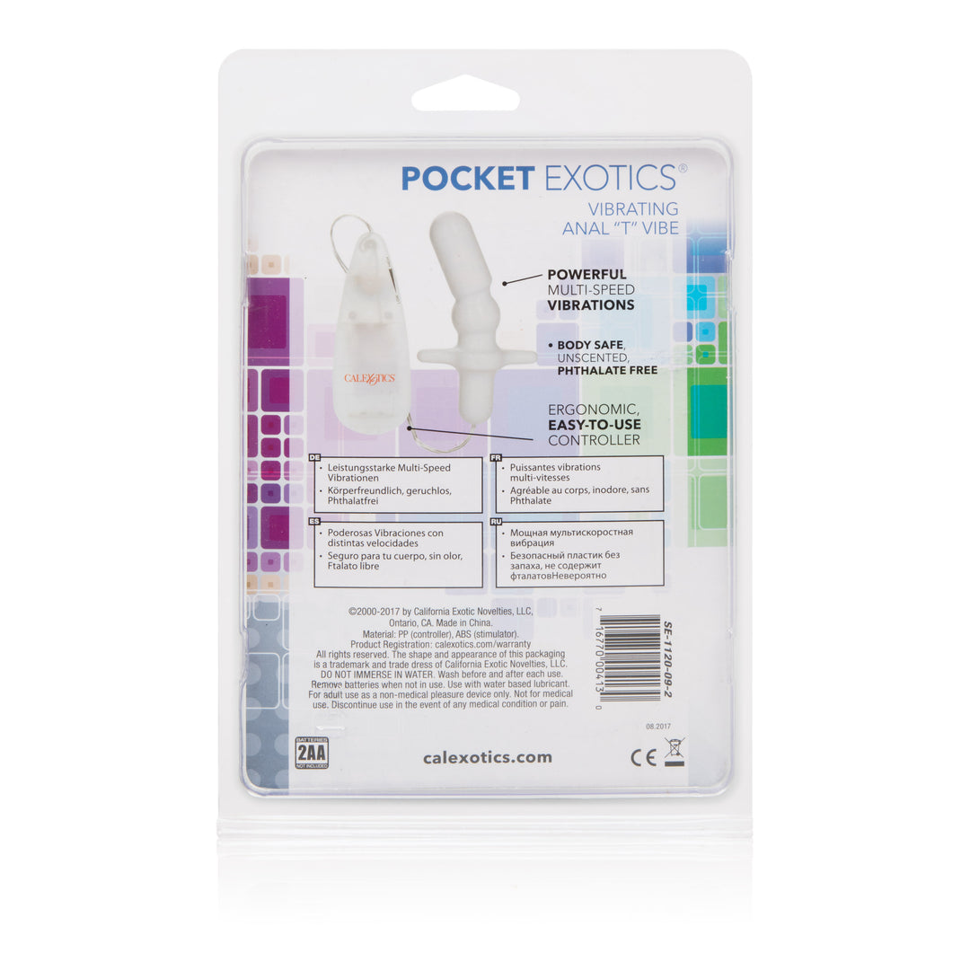 Pocket Exotics Ivory Anal-T Vibe