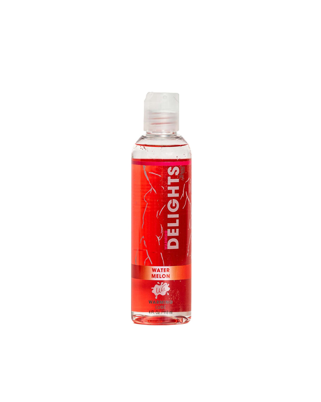 Warming Delights - Watermelon - Flavored Lube 4 Oz