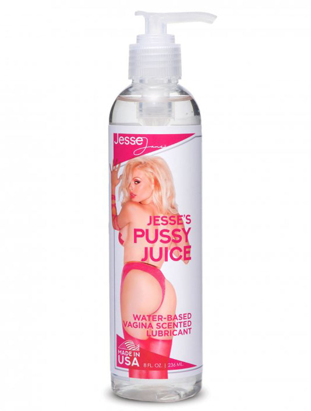 Jesse's Pussy Juice Vagina Scented Lube- 8 Oz