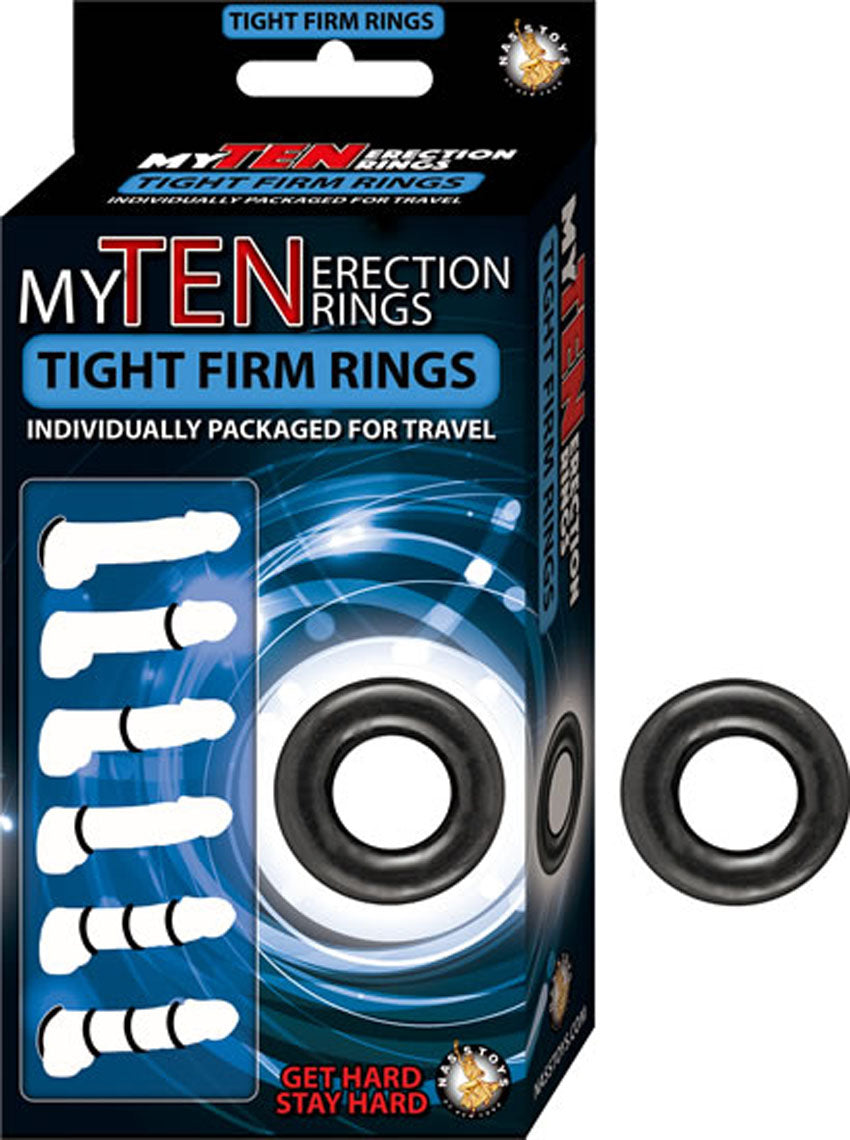 My Ten Erection Rings