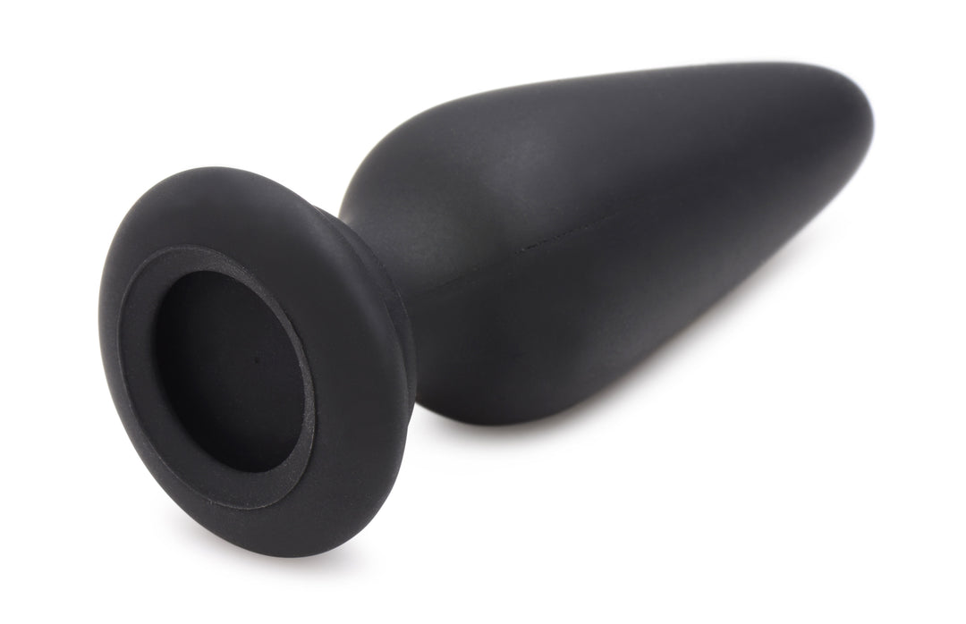 Snap-on Interchangeable Small Silicone Anal Plug