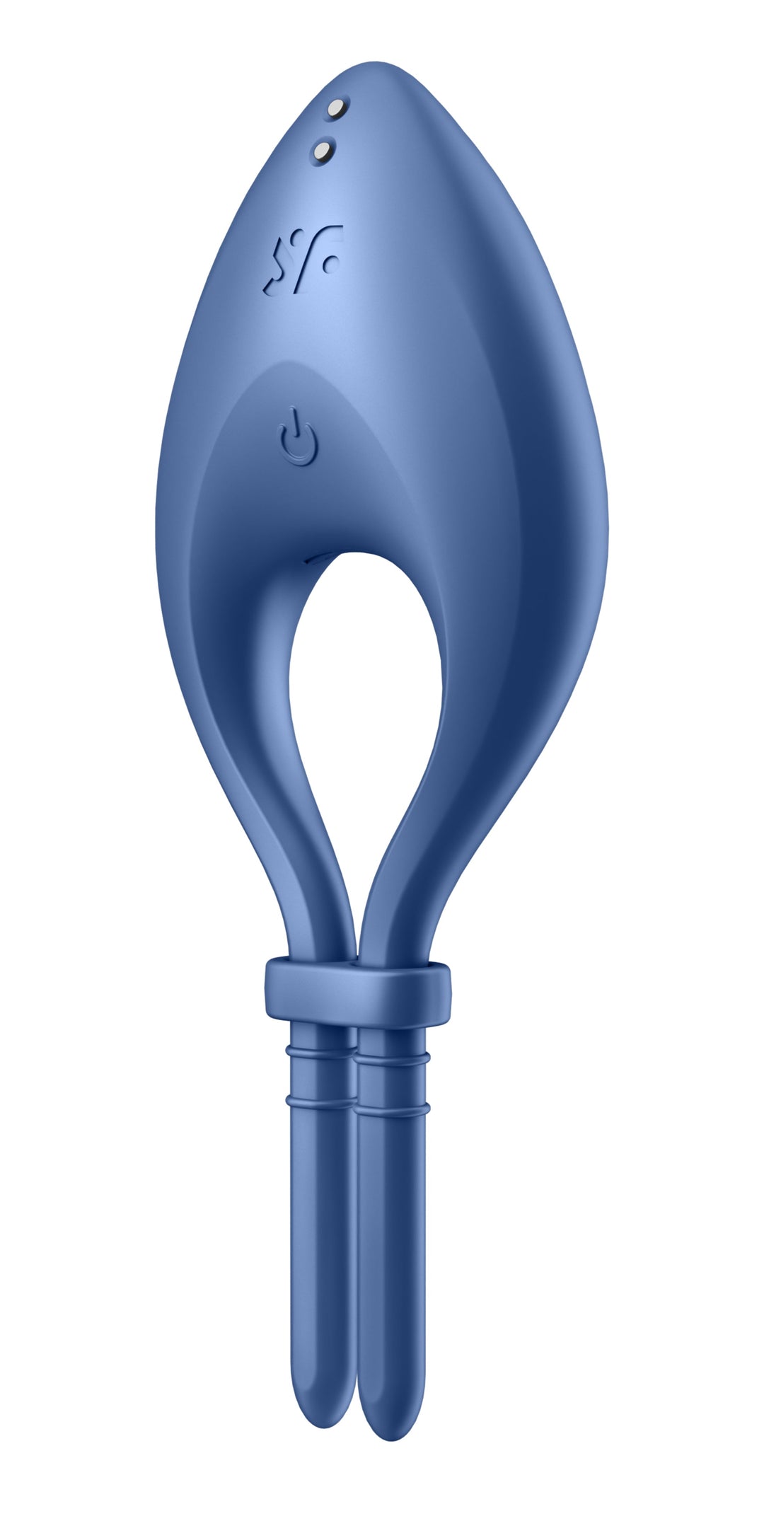 Bullseye Ring Vibrator - Blue