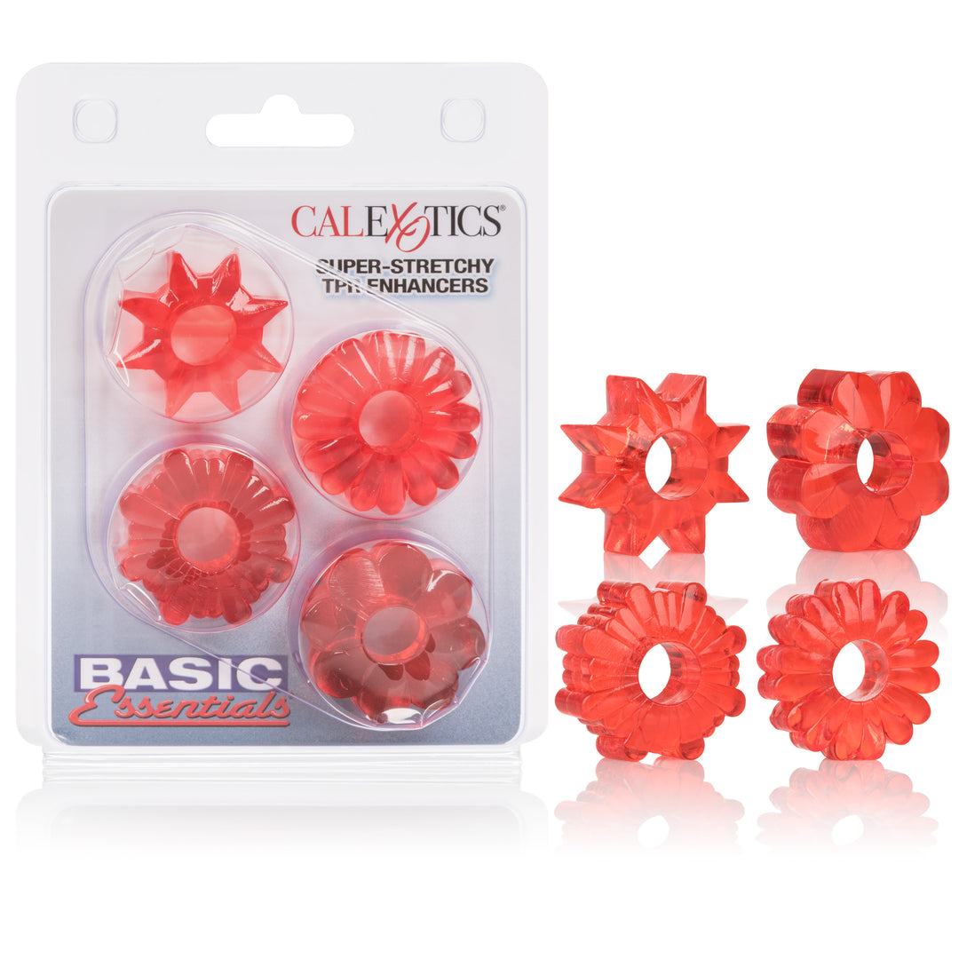 Basic Essentials 4 Pack - Red