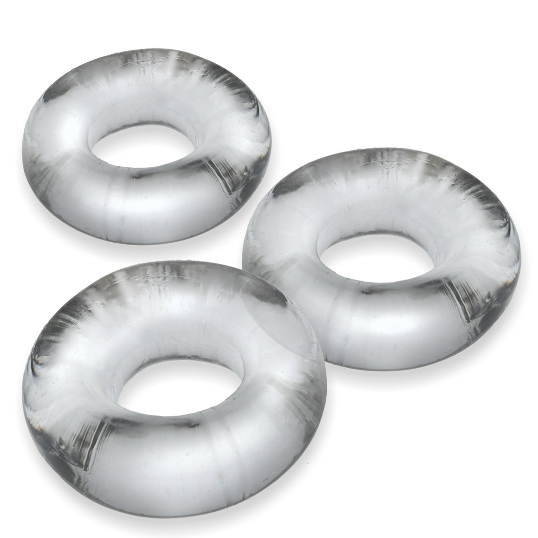 Fat Willy 3-Pack Jumbo C-Rings - Clear