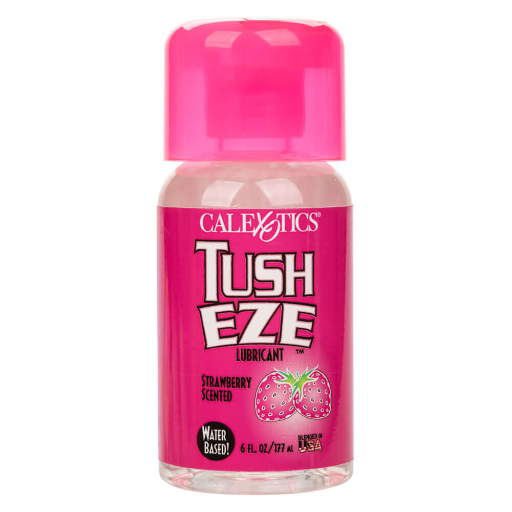 Tush Eze Lubricant - Strawberry Scented -  6 Fl. Oz./177 ml