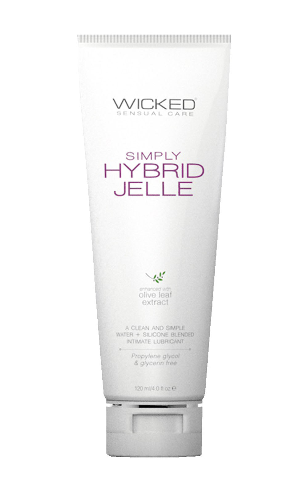 Simply Hybrid Jelle Fragrance Free Lubricant - 4  Fl. Oz.