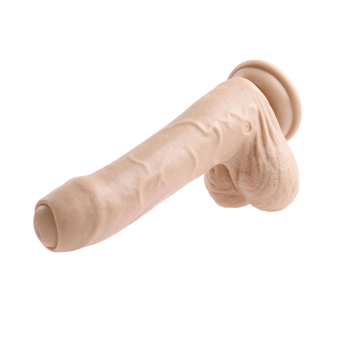 Peek a Boo Vibrating Dildo - Light