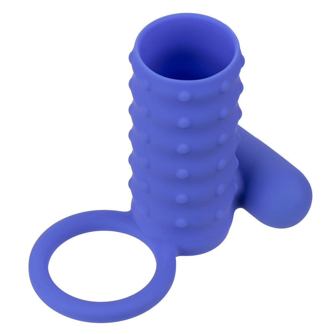 Silicone Rechargeable Endless Desires Enhancer -  Blue