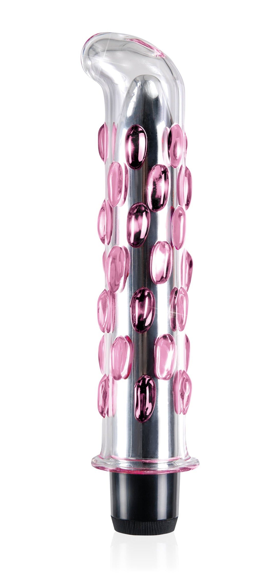 Icicles No. 19 - Clear / Pink