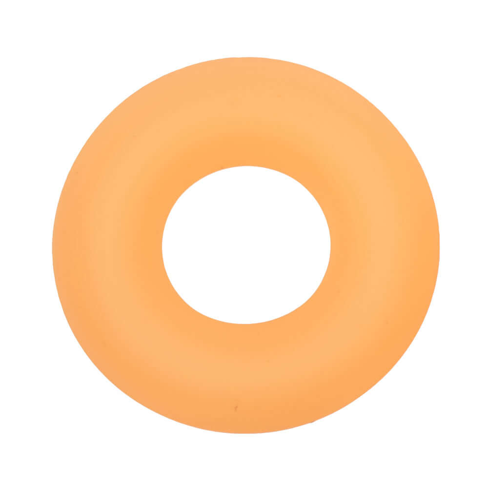 Alpha Glow-in-the-Dark Liquid Silicone Prolong   Medium Ring - Orange