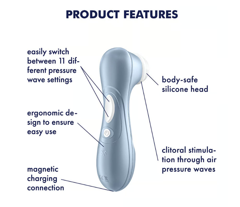 Satisfyer Pro 2 - Air Pulse Stimulator - Blue