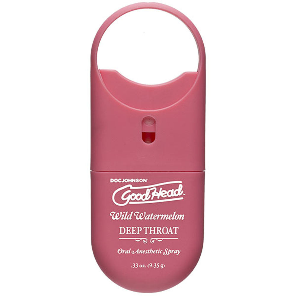 Goodhead - Deep Throat Spray to-Go - Wild  Watermelon - .33 Oz.