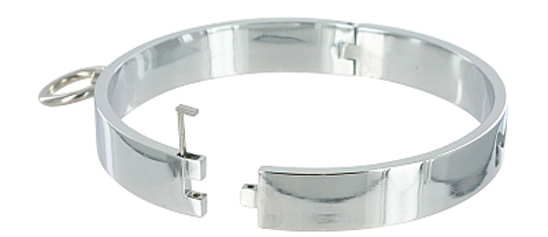 Chrome Slave Collar - Small/ Medium