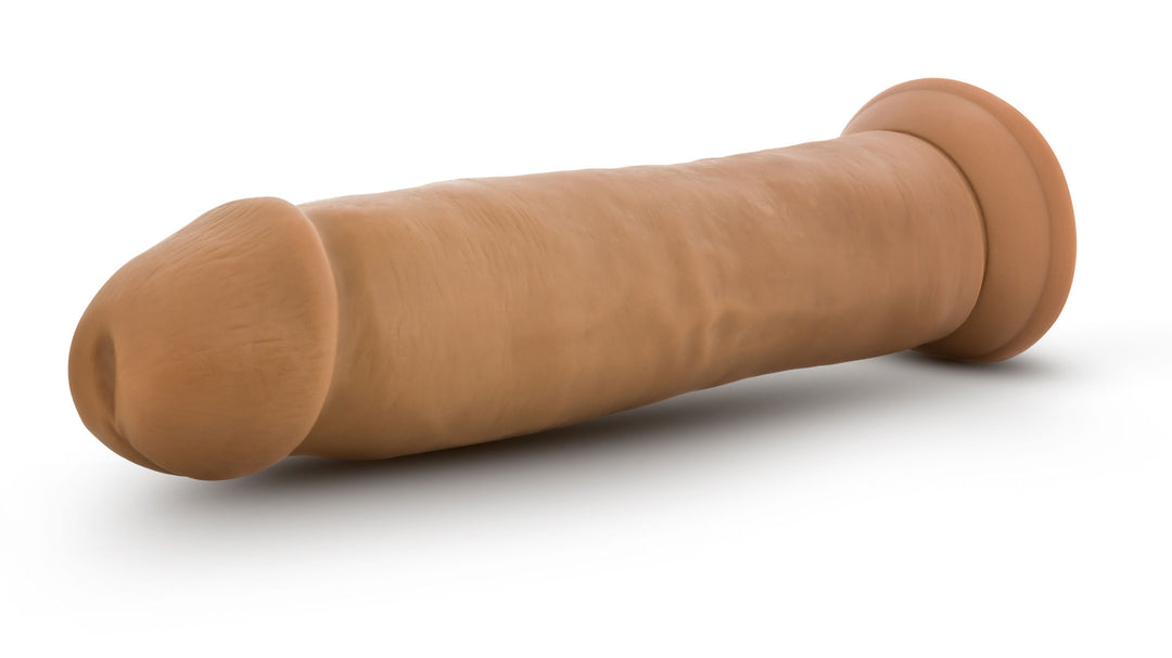 Dr. Skin Silicone - Dr. Henry - 9 Inch Dildo With  Suction Cup - Mocha