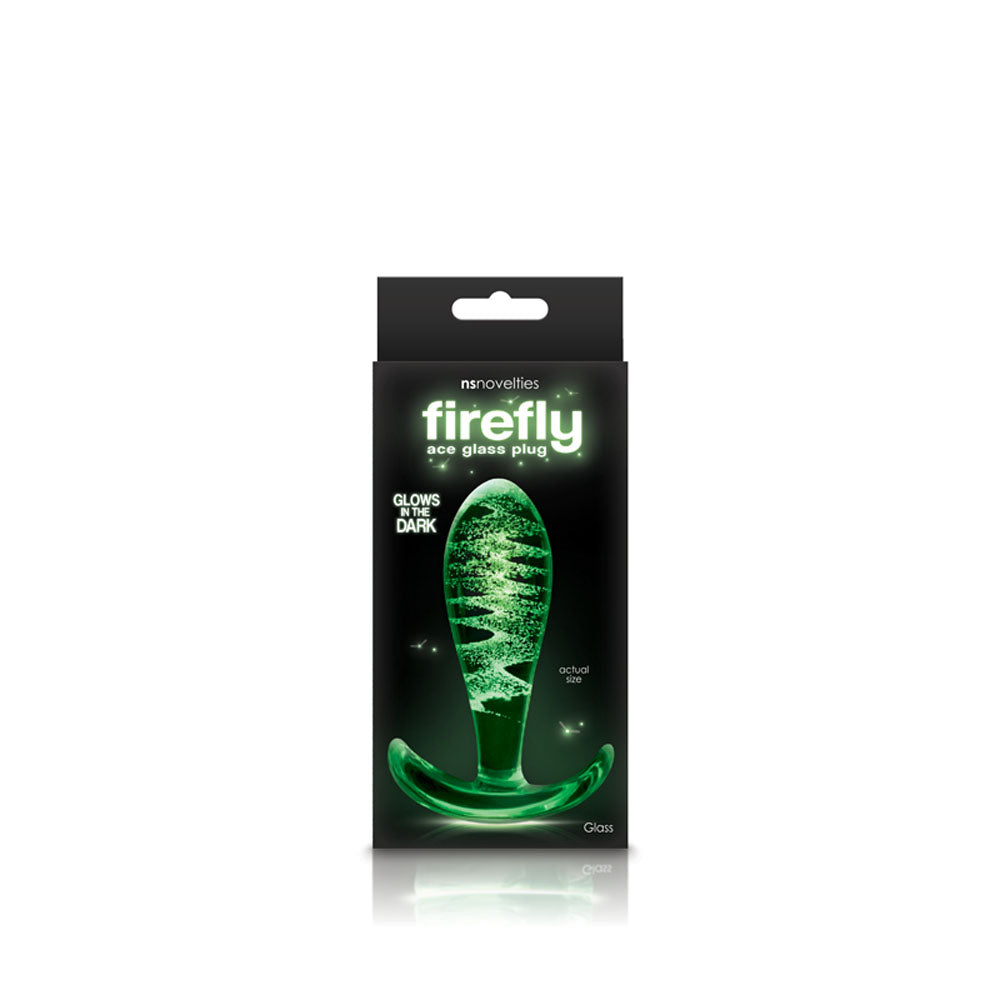 Firefly Glass - Ace Glass Plug - Clear