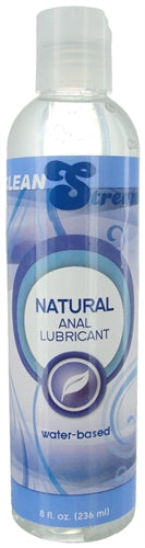 Natural Water Based Anal Lubricant 8 Oz