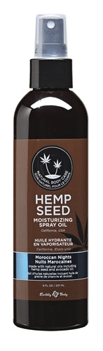 Hemp Seed Moisturizing Spray Oil - Moroccan Nights - 8 Fl. Oz./ 237ml