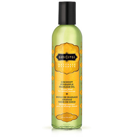 Naturals Massage Oil - Coconut Pineapple 8 Fl Oz