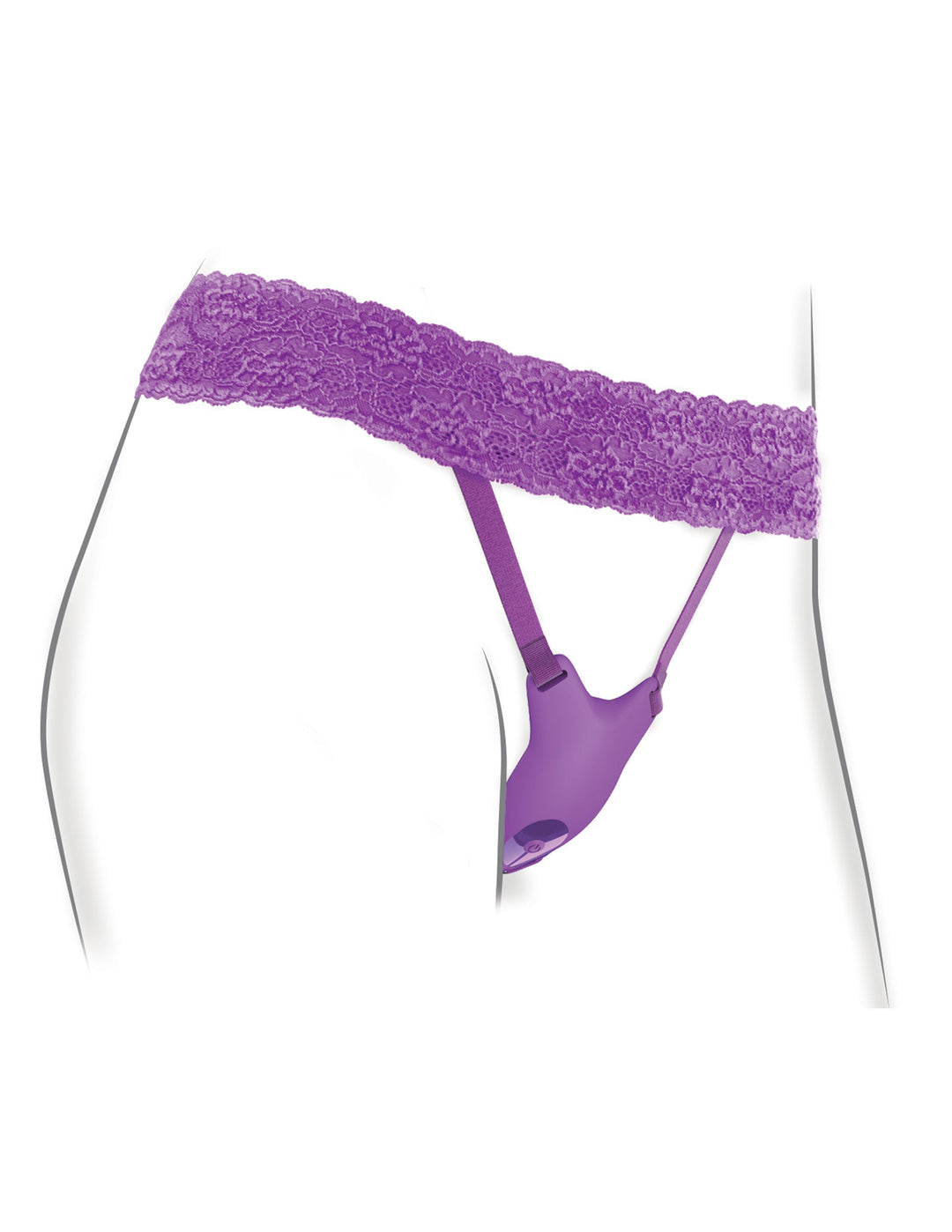 Fantasy for Her Ultimate G-Spot Butterfly Strap-on - Purple