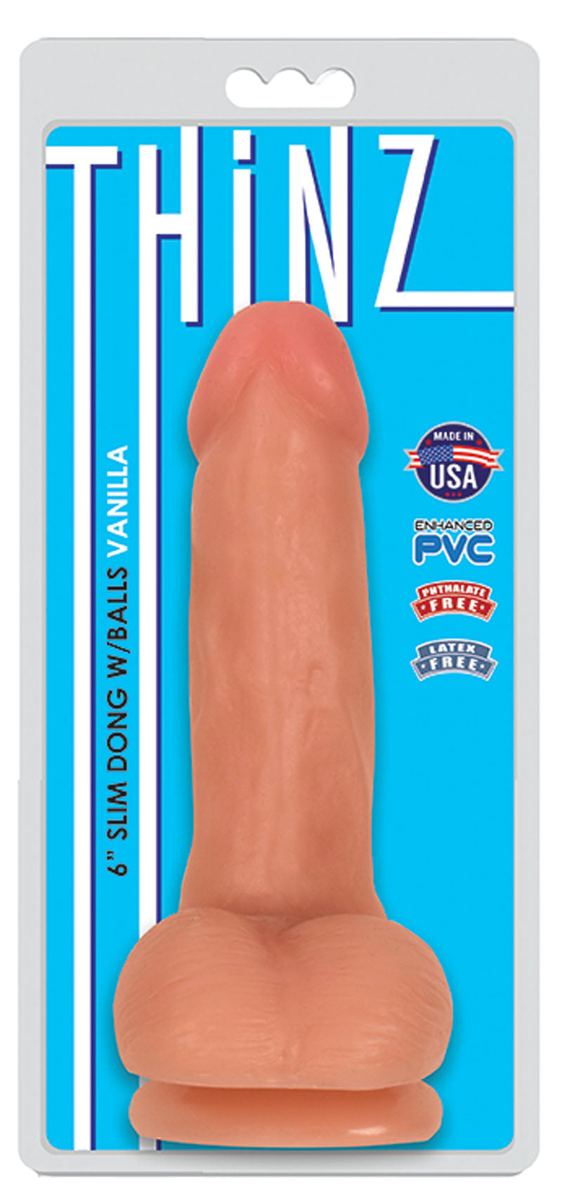 Thinz 6 Inch Slim Dong - Vanilla