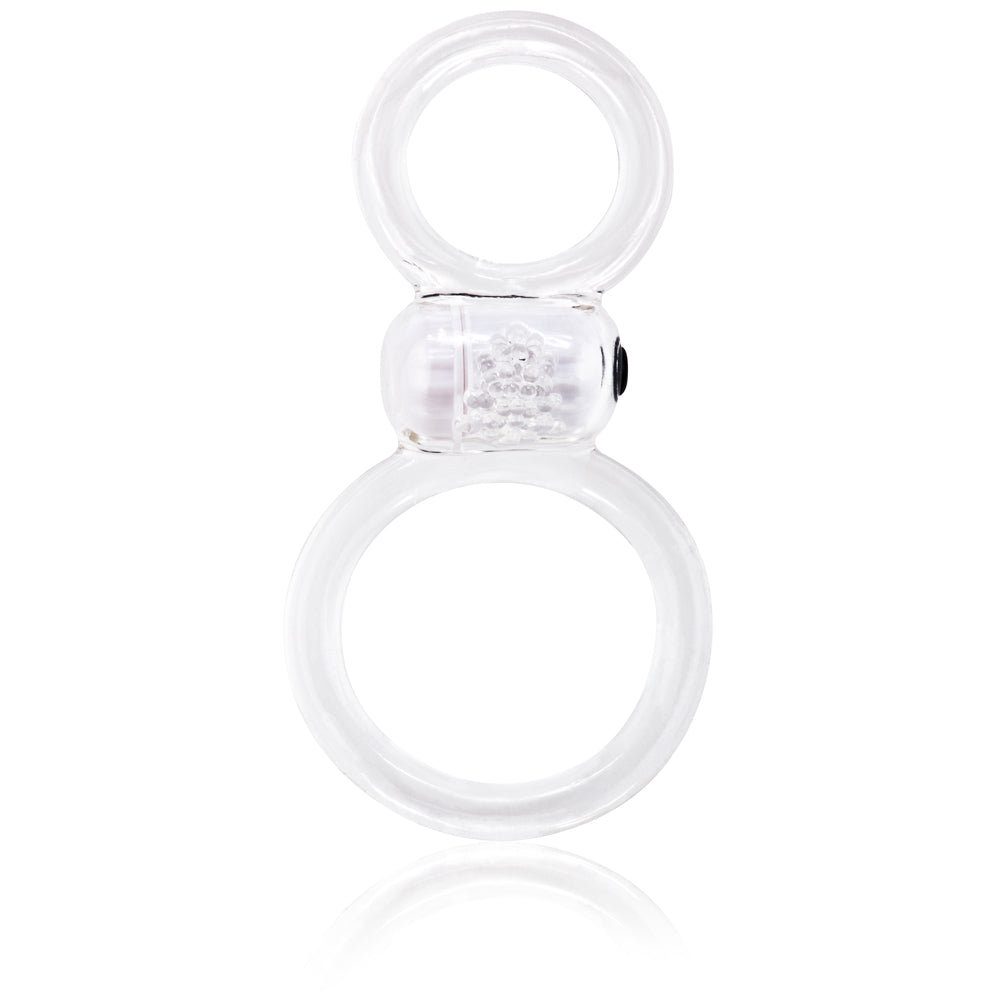 Ofinity Plus - Dual Vibrating Ring - Clear