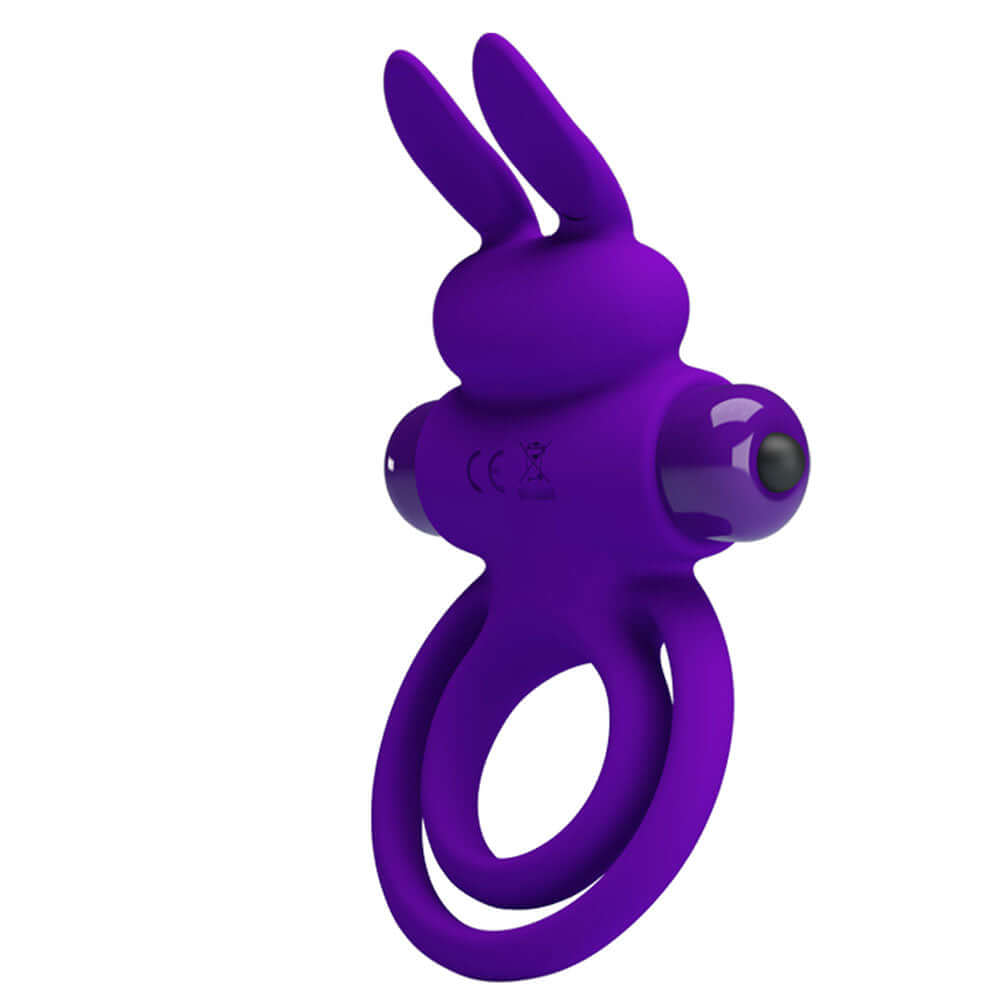 Pretty Love Vibrant Penis Ring III - Purple