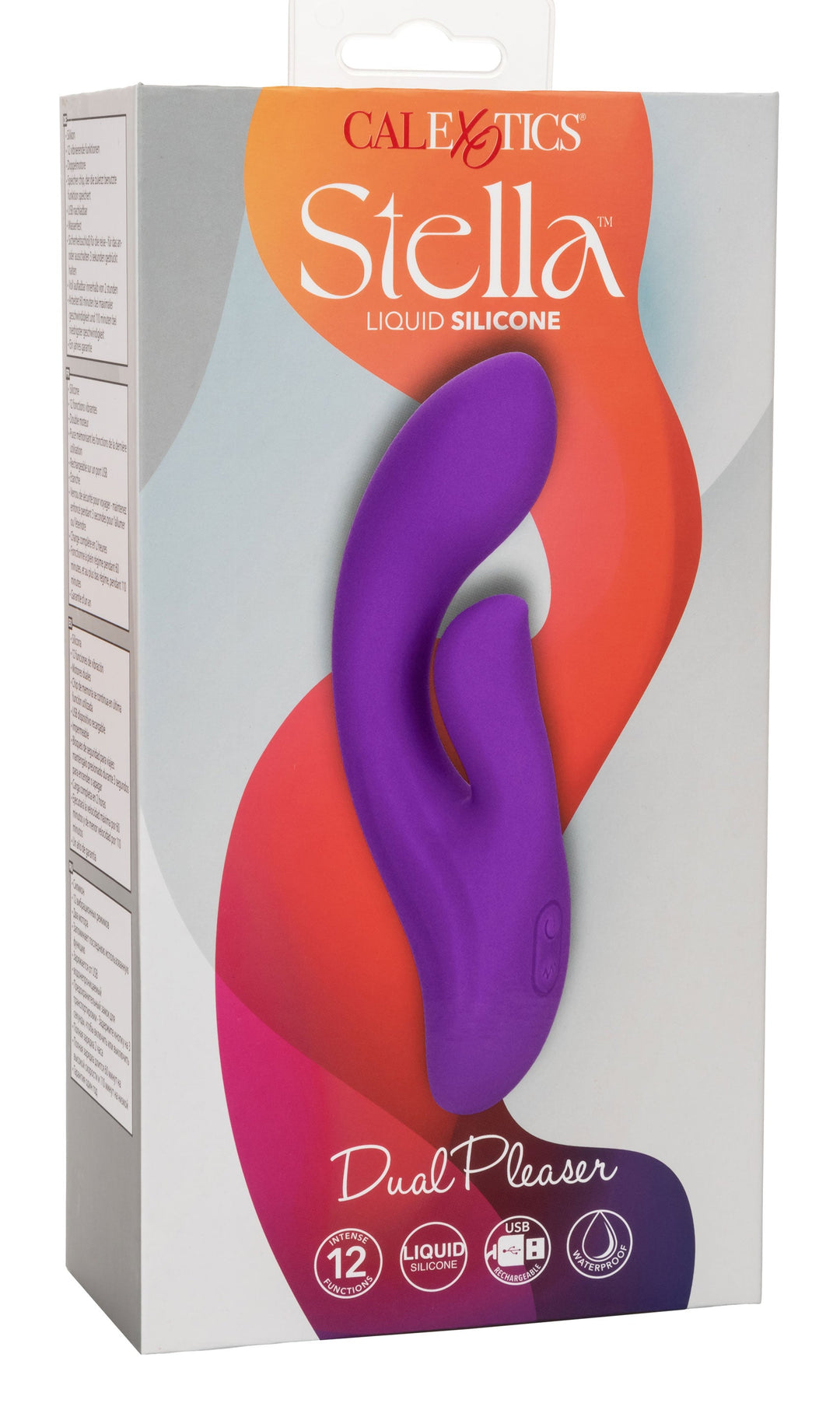 Stella Liquid Silicone Dual Pleaser - Purple