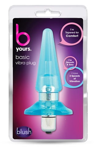 Sassy Vibra Plug - Blue