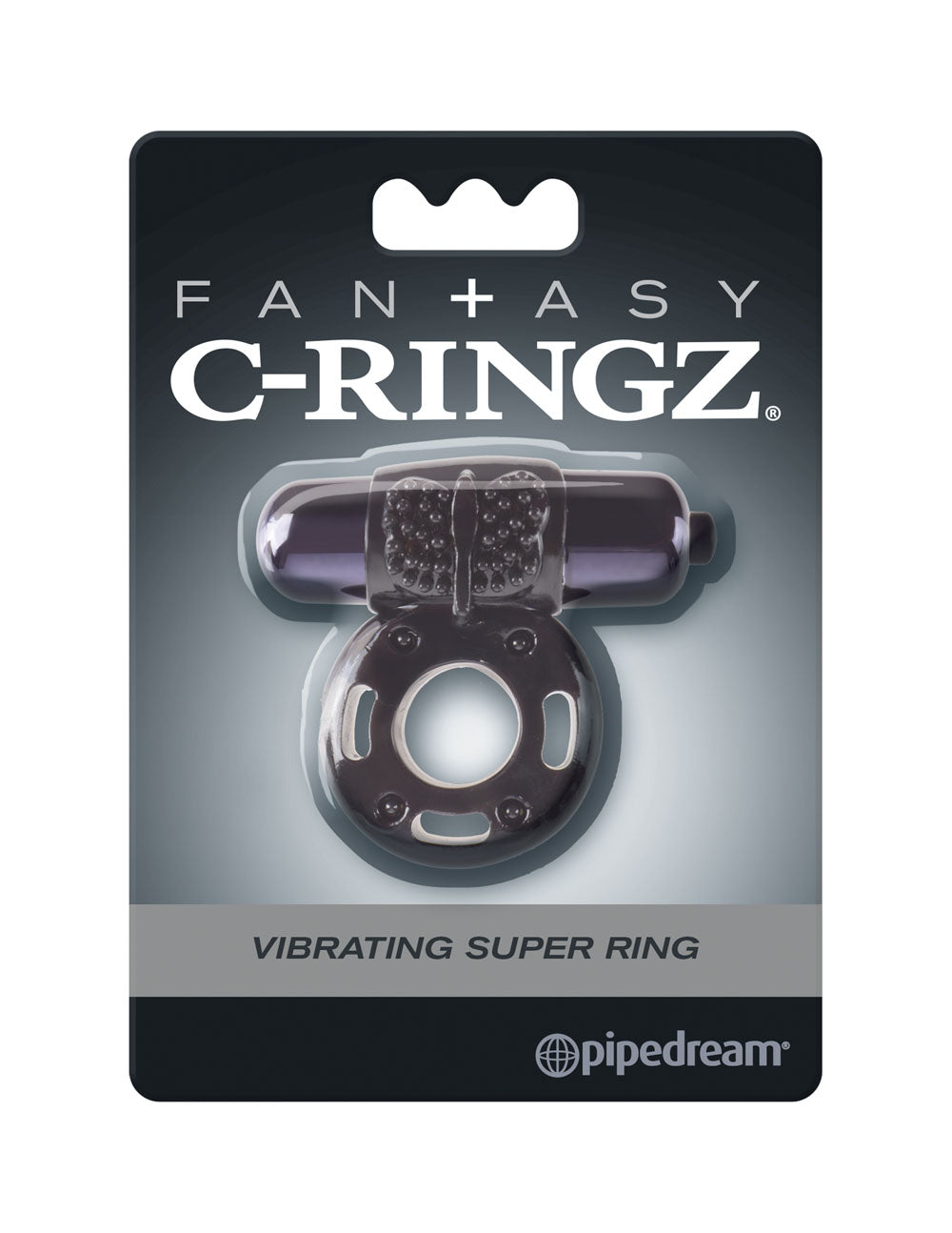 Fantasy C-Ringz Vibrating Super Ring Black